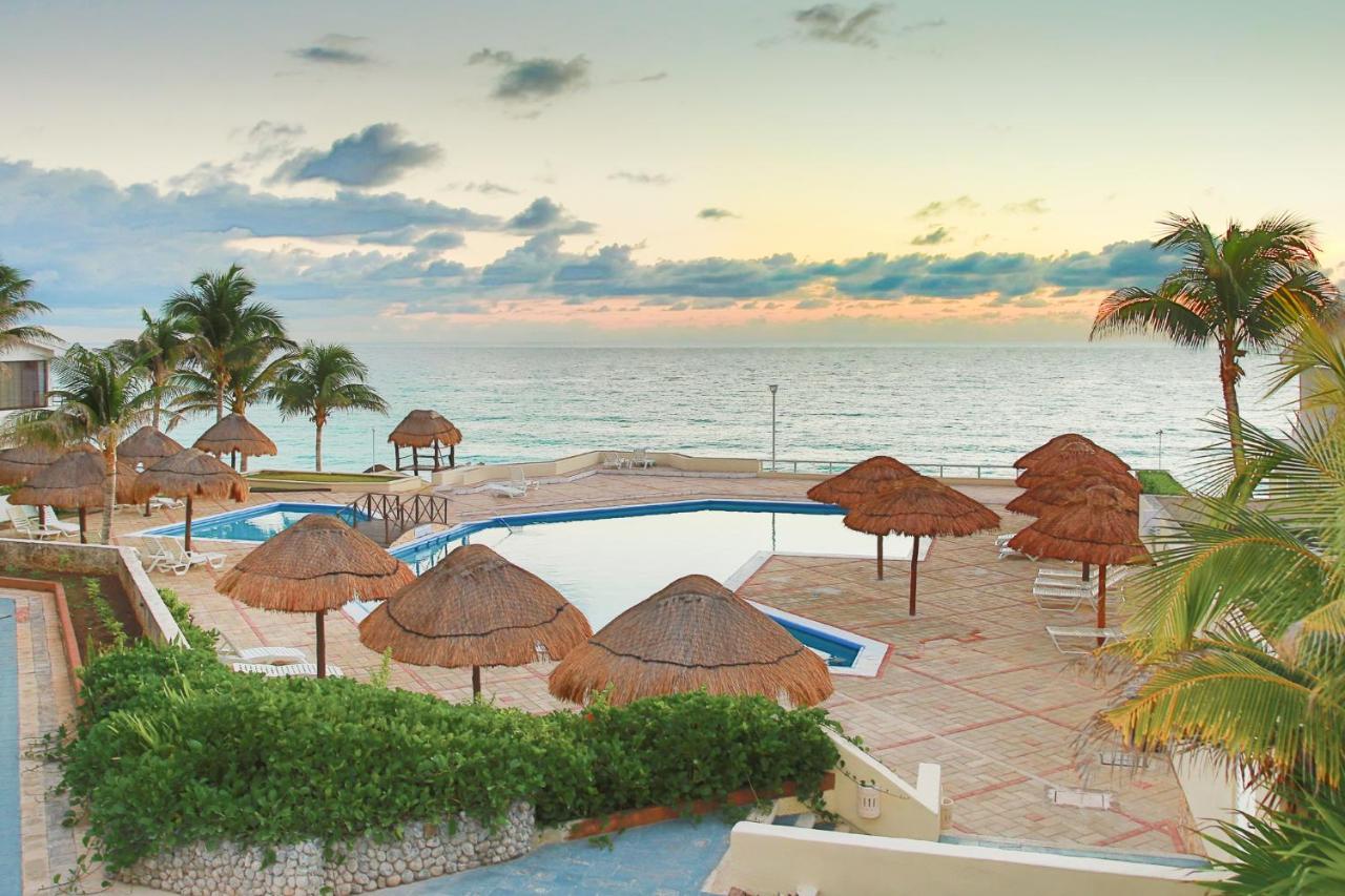 Apartment On The Beach With Terrace Ocean View, Brisas Cancun 01 By Beach & Ocean Apartments Luaran gambar