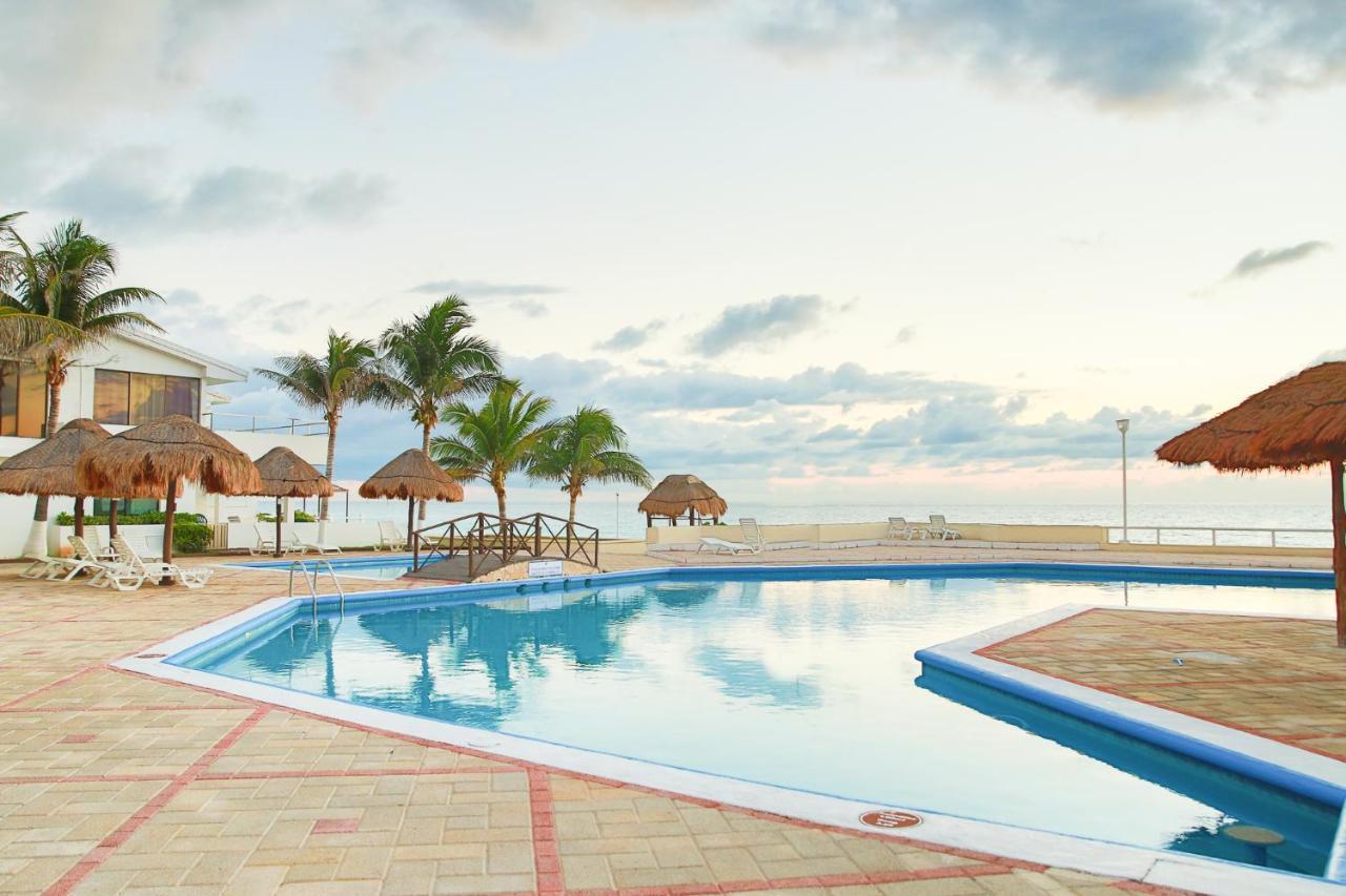 Apartment On The Beach With Terrace Ocean View, Brisas Cancun 01 By Beach & Ocean Apartments Luaran gambar