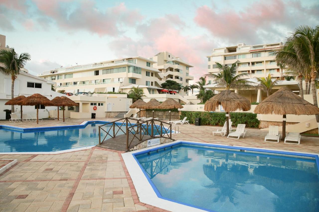 Apartment On The Beach With Terrace Ocean View, Brisas Cancun 01 By Beach & Ocean Apartments Luaran gambar