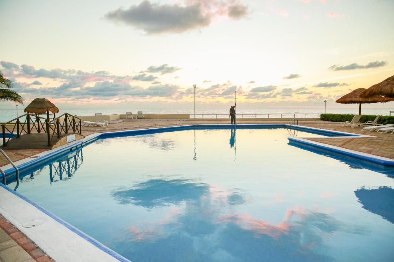 Apartment On The Beach With Terrace Ocean View, Brisas Cancun 01 By Beach & Ocean Apartments Luaran gambar