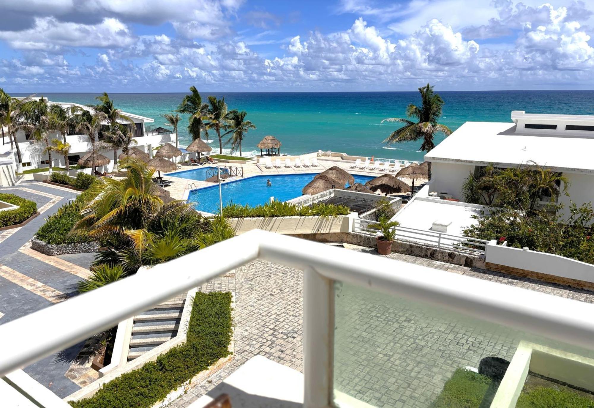Apartment On The Beach With Terrace Ocean View, Brisas Cancun 01 By Beach & Ocean Apartments Luaran gambar